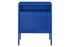 Gemma Usb Nightstand In Gray