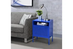 Gemma Usb Nightstand In Gray