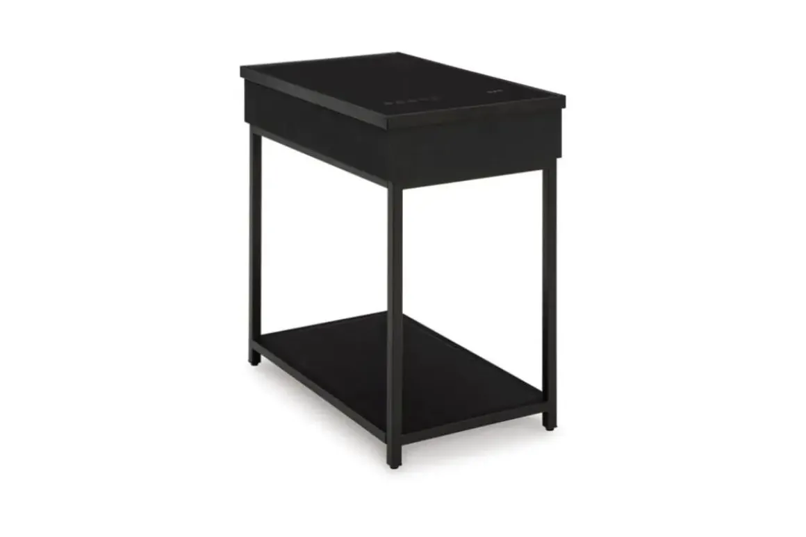 Gemmet Accent Table In Black