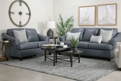 Genoa Loveseat In Coconut Leather