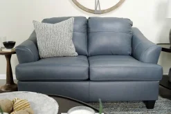 Genoa Loveseat In Coconut Leather