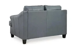 Genoa Loveseat In Coconut Leather