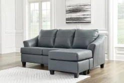 Genoa Sofa Chaise In Coconut Leather