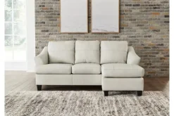 Genoa Sofa Chaise In Coconut Leather