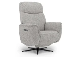 Gentry Power Swivel Recliner In Gellar Birch