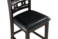 Gia Counter Height Stool In Gray, Set Of 2