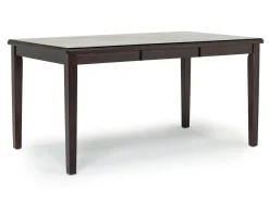 Gia Dining Table, 4 Chairs & Bench In Light Brown