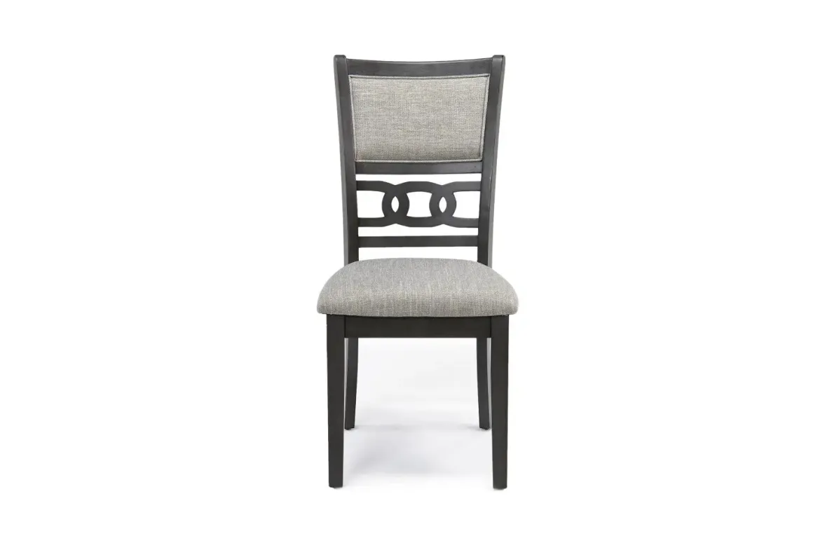 Gia Round Dining Table & 4 Chairs In Dark Brown