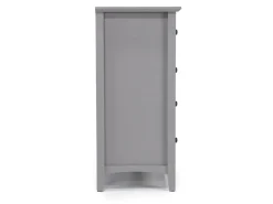 Grace Dresser In Elephant Gray