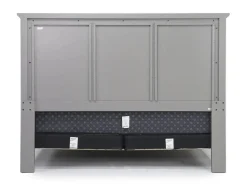 Grace Panel Bed In Raven, Full