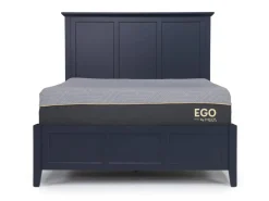 Grace Panel Bed In Raven, Full