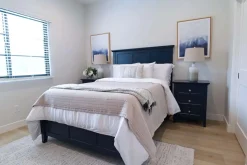 Grace Storage Bed, Dresser, Mirror & Nightstand In Snowfall, Full