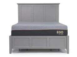 Grace Storage Bed, Dresser, Mirror & Nightstand In Snowfall, Full