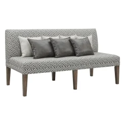 Gramercy Dining Bench In Walnut