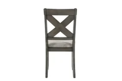 Gulliver Side Chair In Rustic Brown, Set Of 2