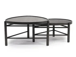 Hadleigh Nesting Coffee Tables In Coffee Bean, Set Of 2