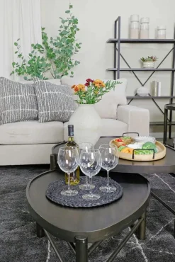 Hadleigh Nesting Coffee Tables In Coffee Bean, Set Of 2