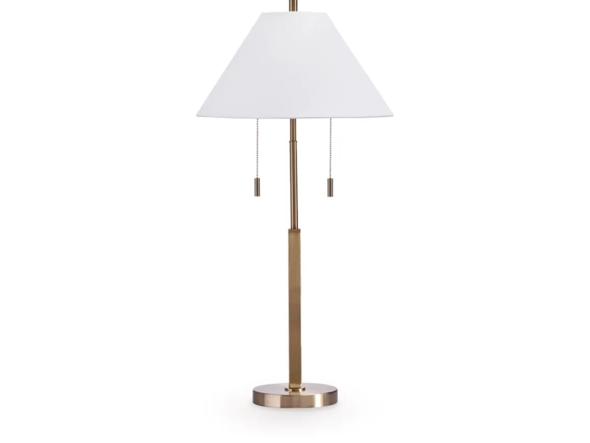 Haigwood Table Lamp In Antique Gold