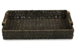 Halima Tray In Chocolate, Set Of 2