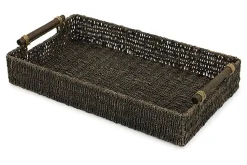 Halima Tray In Chocolate, Set Of 2