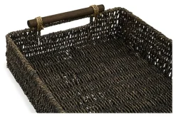 Halima Tray In Chocolate, Set Of 2