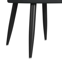 Halo Round End Table In Black