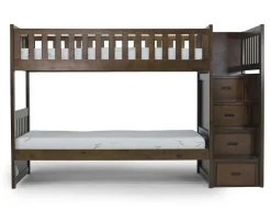 Harlow Bunk Bed In Espresso, Twin/Twin