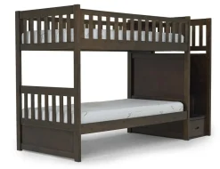 Harlow Bunk Bed In Espresso, Twin/Twin