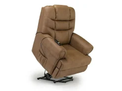 Hermes Lift Chair In Brown