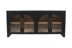 Heron Media Console In Natural, 70 Inch