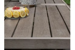 Hillside Barn Outdoor Dining Table, 4 Side Chairs & 2 Arm Chairs In Gray/Brown