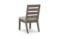 Hillside Barn Outdoor Side Chair In Gray/Brown, Set Of 2