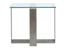 Holden End Table In Aged Pewter
