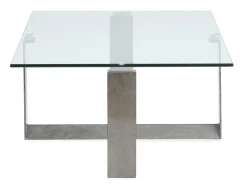 Holden Rectangle Coffee Table In Aged Pewter