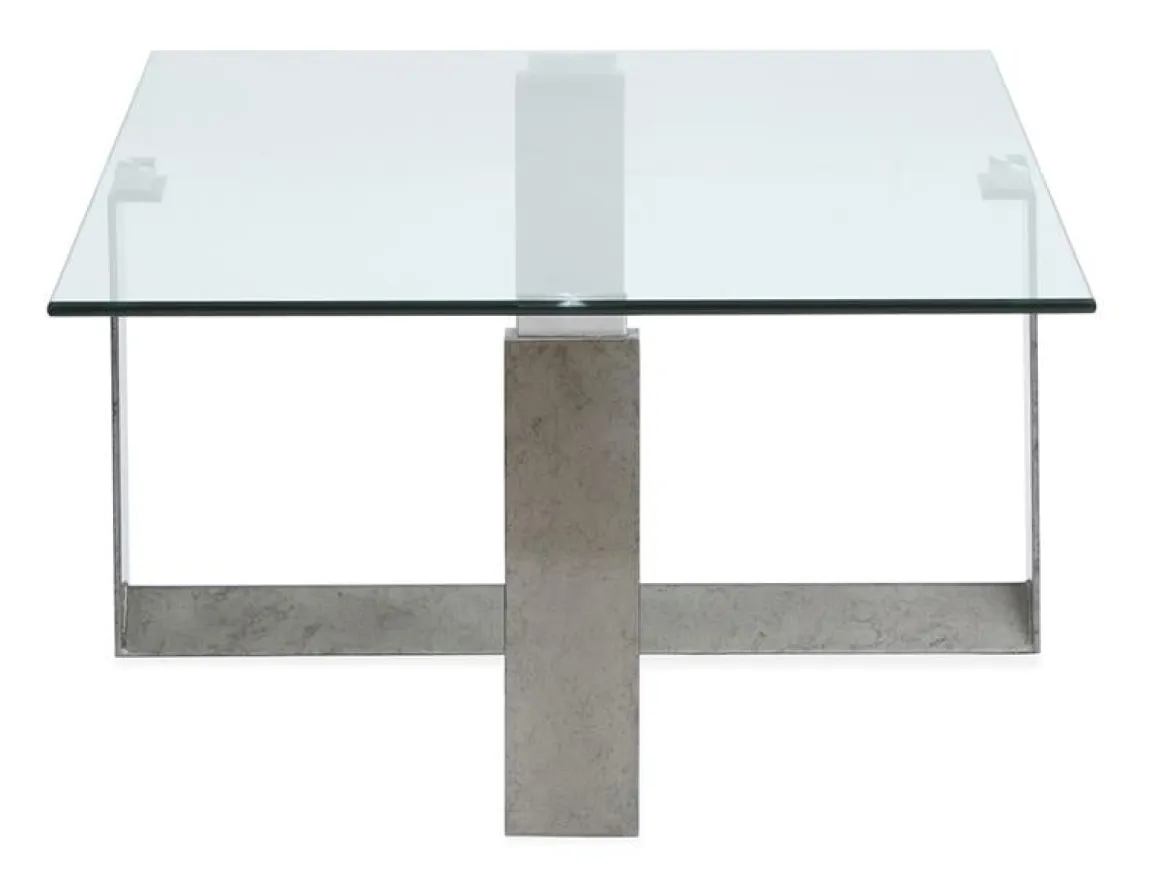 Holden Rectangle Coffee Table In Aged Pewter