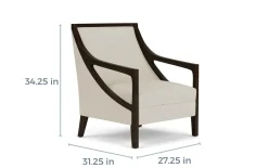Hopkins Accent Chair In Light Natural