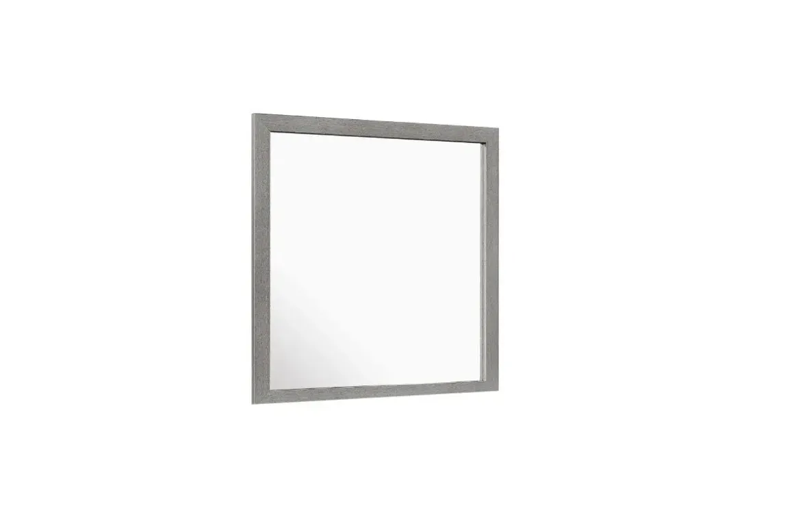 Huxley Mirror In Gray