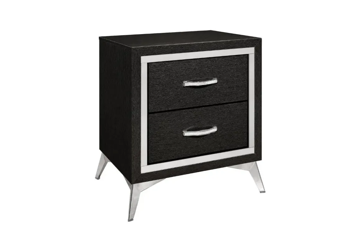 Huxley Nightstand In Gray