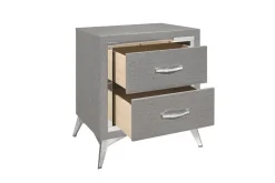 Huxley Nightstand In Gray