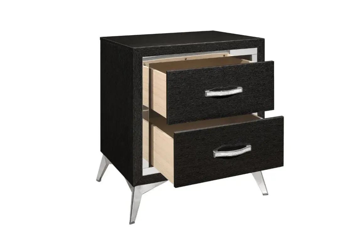 Huxley Nightstand In Gray