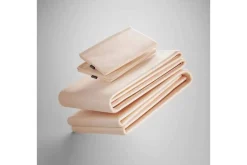 Iced Bamboo Cooling Sheets & Pillowcase Set In Charcoal, Twin