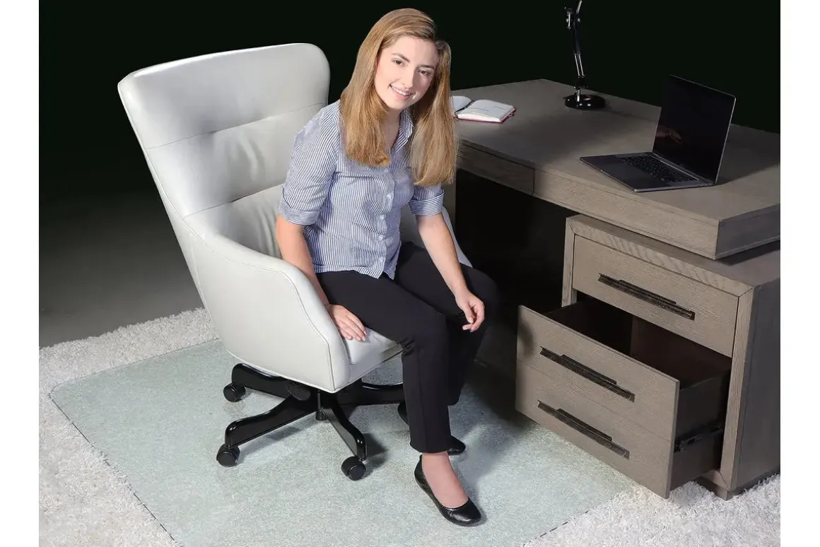 Invisimat Glass Chair Mat, 36’ X 46’