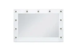 Jacey Vanity & Mirror In White