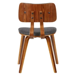 Jaguar Side Chair In Charcoal