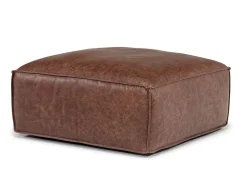 Jakob Accent Ottoman In Sherpa Gray