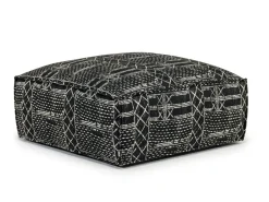 Jakob Accent Ottoman In Sherpa Gray