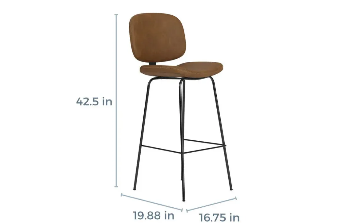 James Barstool In Slate