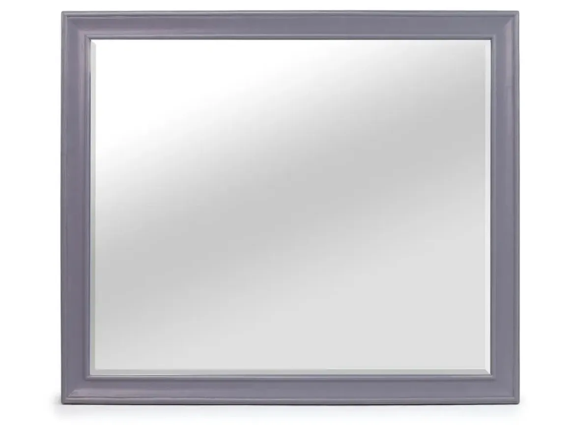 Jamestown Mirror In White