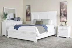Jamestown Panel Bed In Gray, Queen