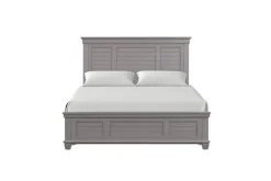 Jamestown Panel Bed In Gray, Queen